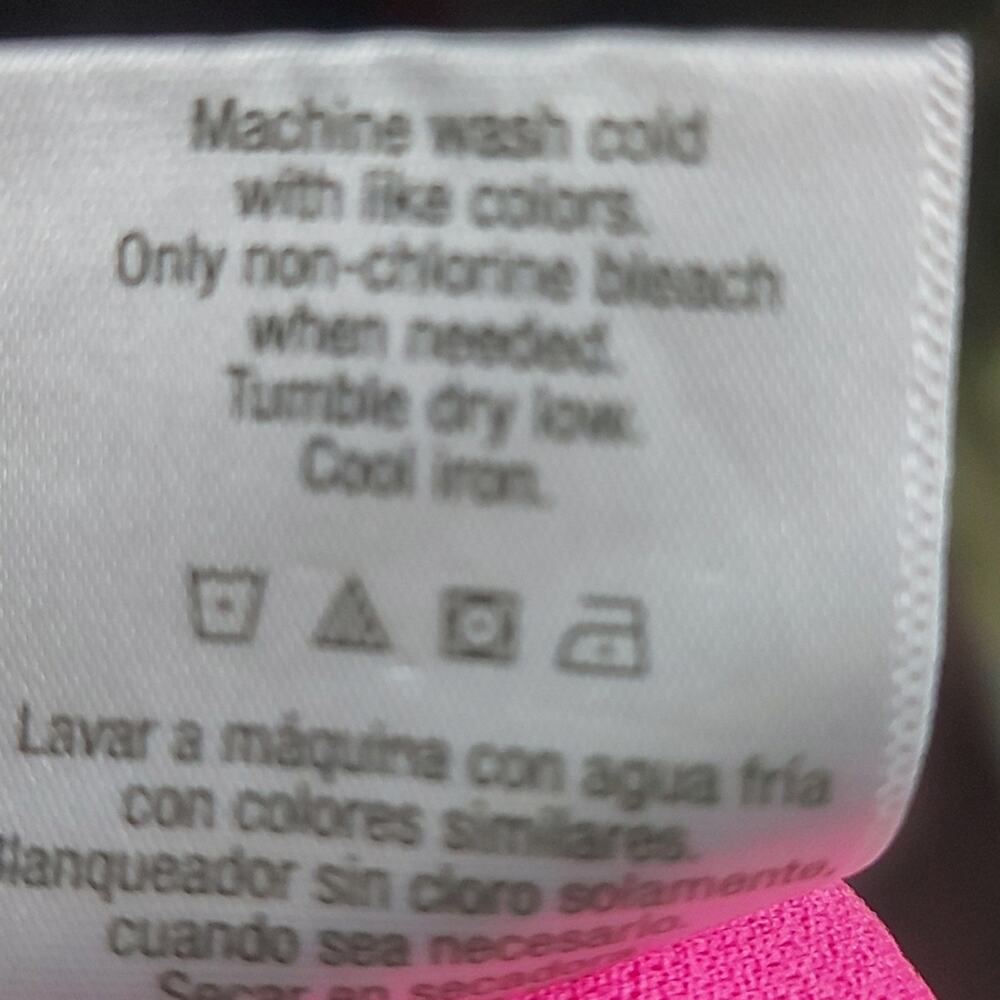 DANSKIN NOW S (4-6) Pink/Grey Shorts Pocket Athleisure Sportswear Casual Running - Picture 9 of 9